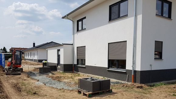 Bau - IDEEN Dröschel GmbH in Doberschütz, Terrassengestaltung in Eilenburg (vorher)